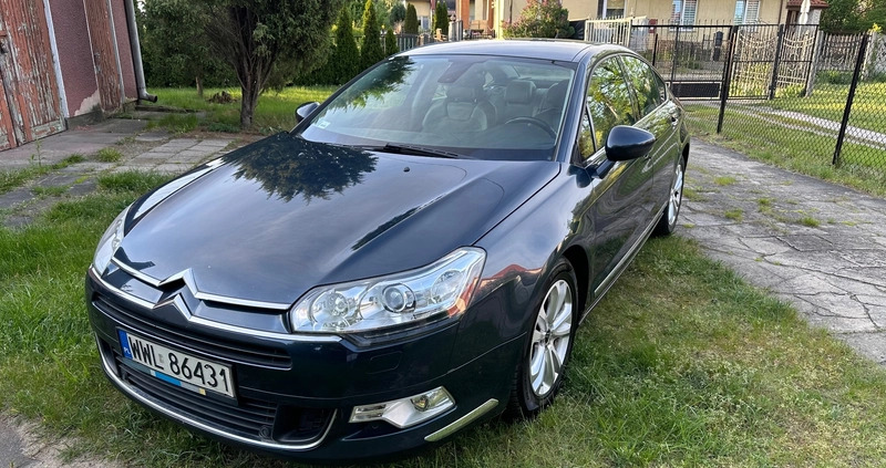 Citroen C5 cena 23900 przebieg: 223776, rok produkcji 2011 z Zielonka małe 137